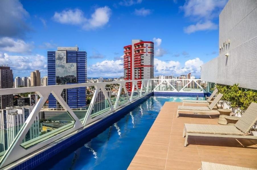 Flat Businees Salvador Shopping Aparthotel Exterior photo